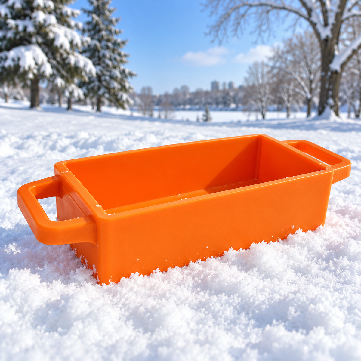AI-generated design illustration: Snow Fort Brick Mold