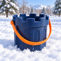 AI-generated design illustration: Snow Castle Tower Mold
