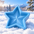 AI-generated design illustration: Winter Star Snow Mold